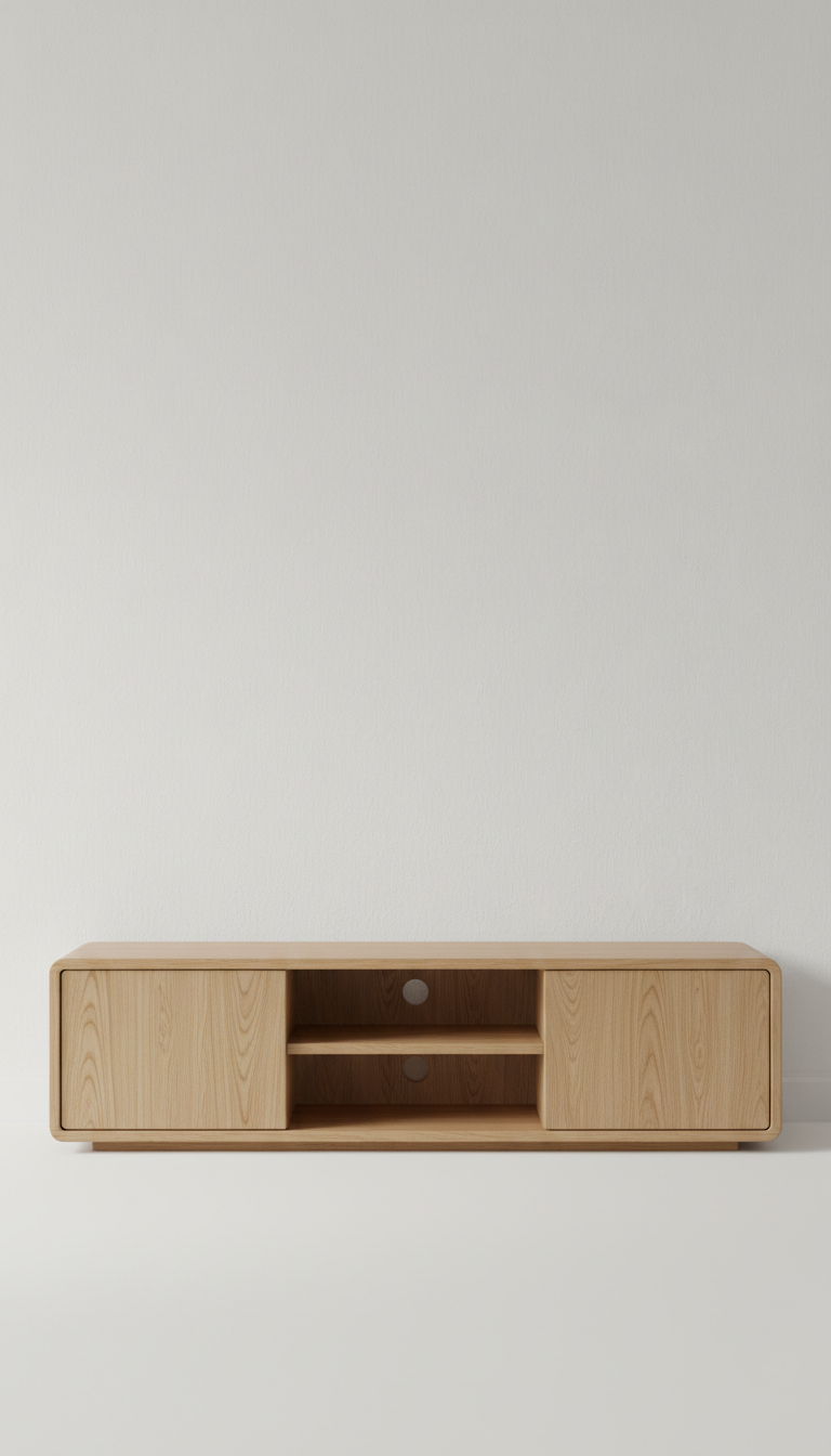 Oslo Oak TV Stand