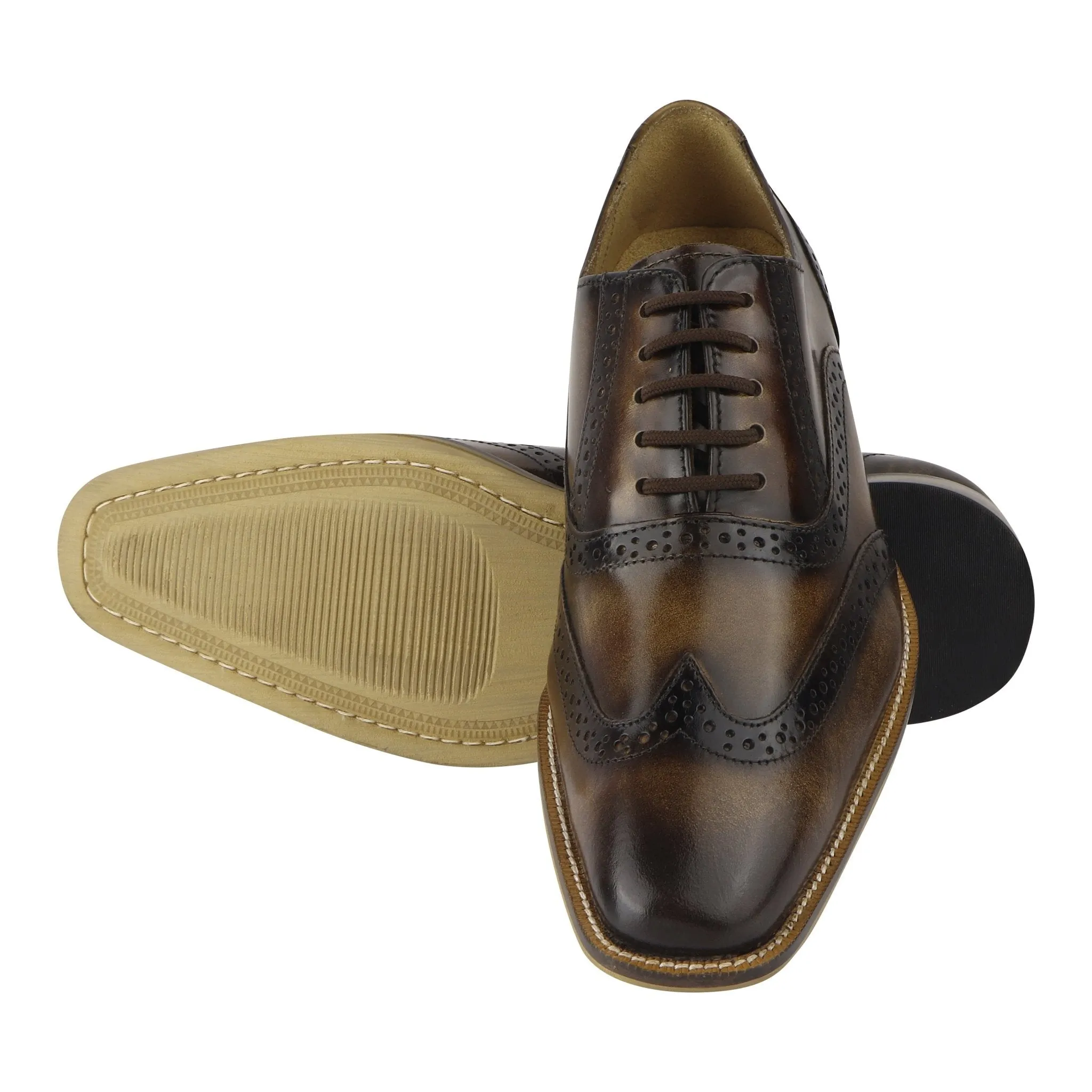 Aaron Leather Oxford Style Dress Shoes