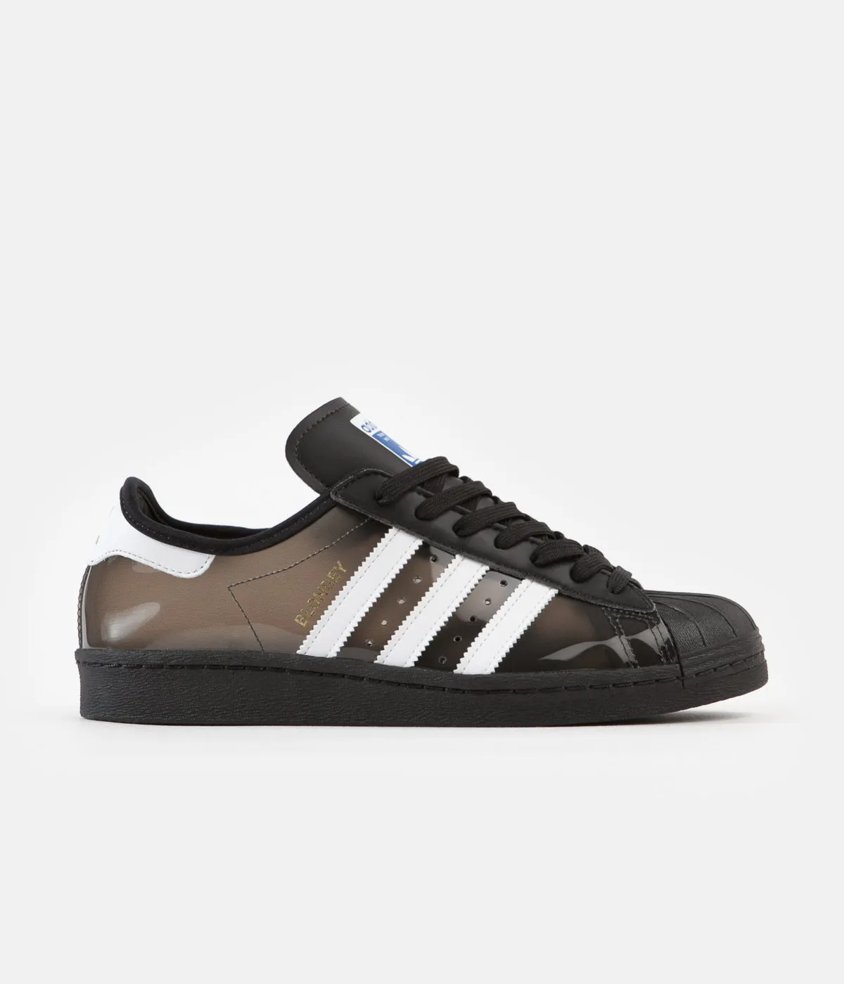 Adidas Blondey Superstar Shoes - Core Black / FTW White / Core Black