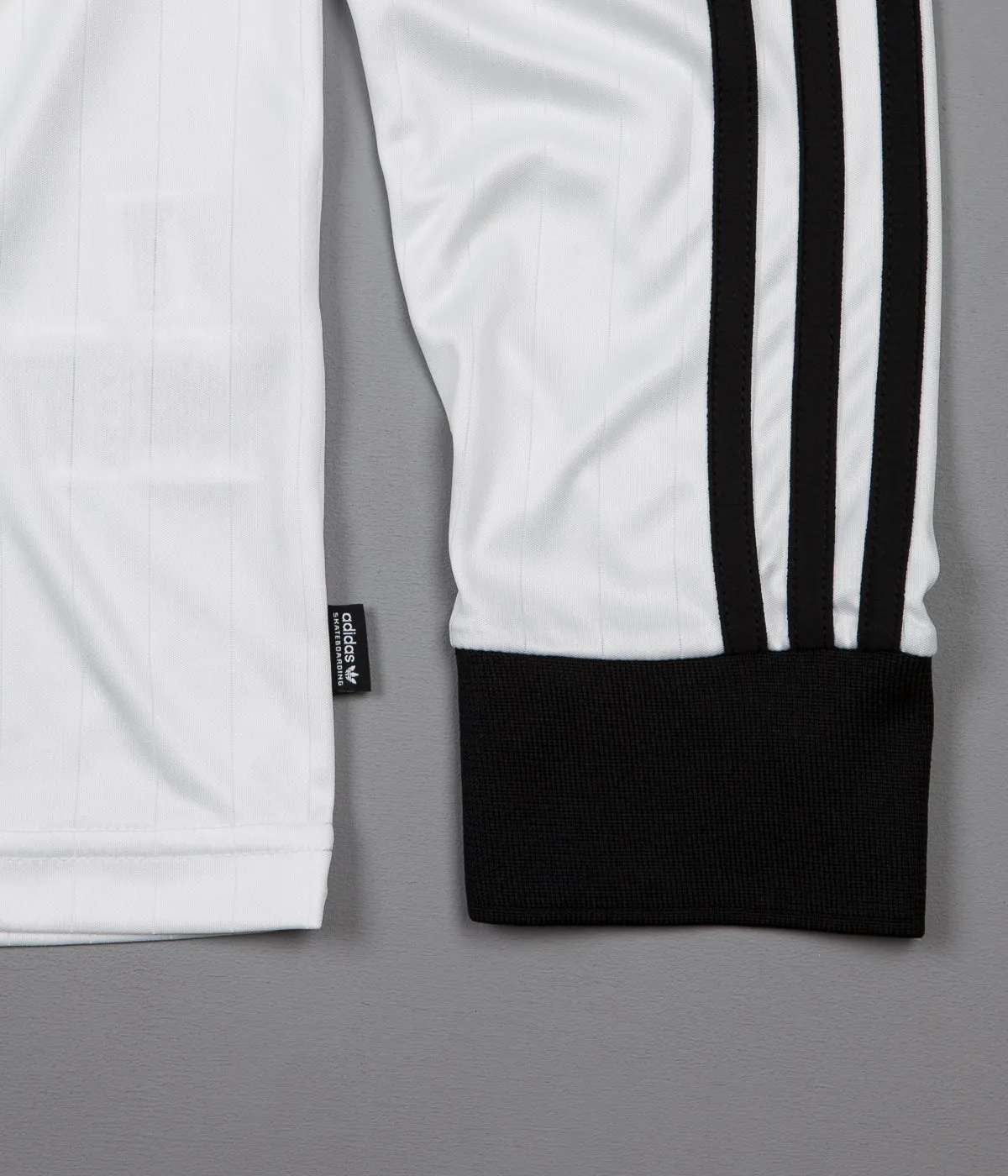 Adidas Club Long Sleeve Jersey - White / Black