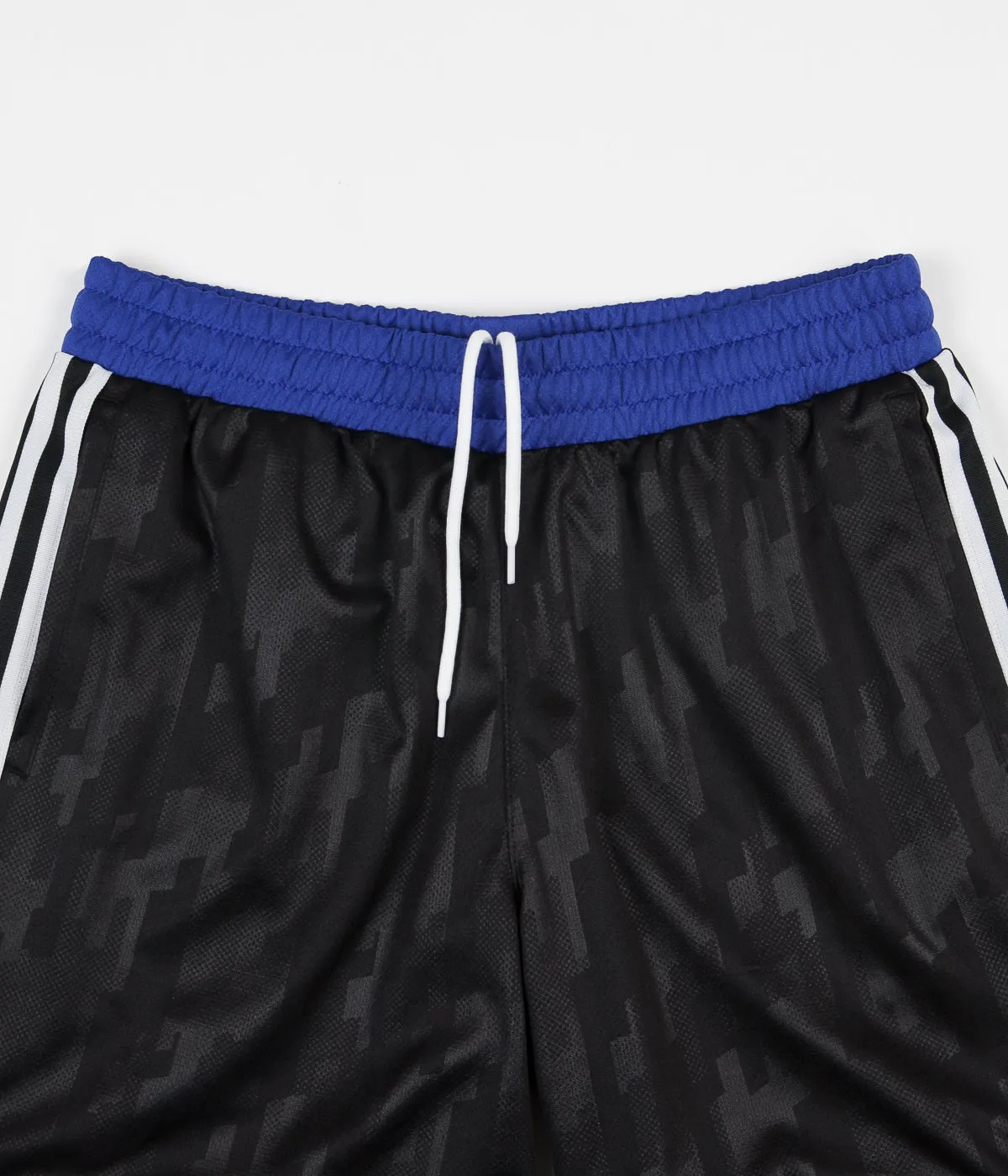 Adidas Dodson Shorts - Black / White / Active Blue