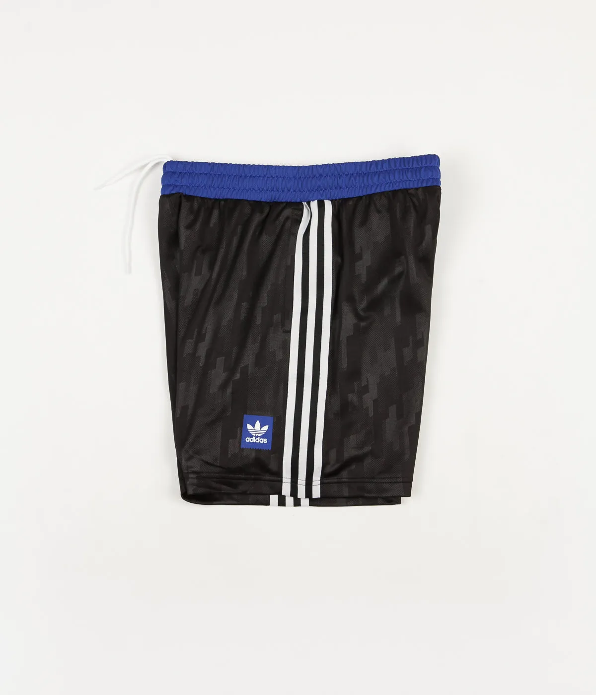 Adidas Dodson Shorts - Black / White / Active Blue