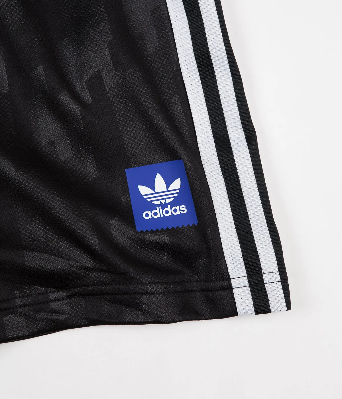 Adidas Dodson Shorts - Black / White / Active Blue