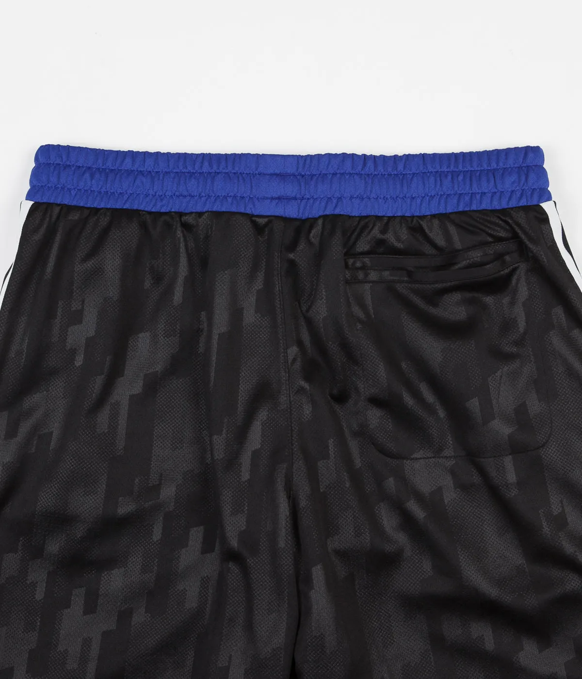 Adidas Dodson Shorts - Black / White / Active Blue