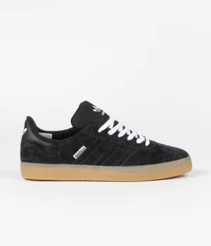 Adidas Gazelle ADV Shoes - Core Black / FTWR White / Bluebird