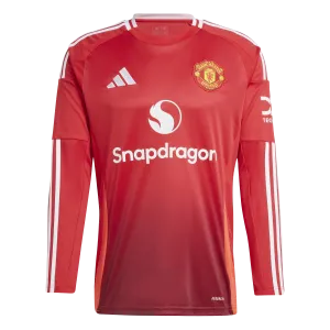 Adidas Manchester United 2024/25 Long-Sleeve Home Jersey