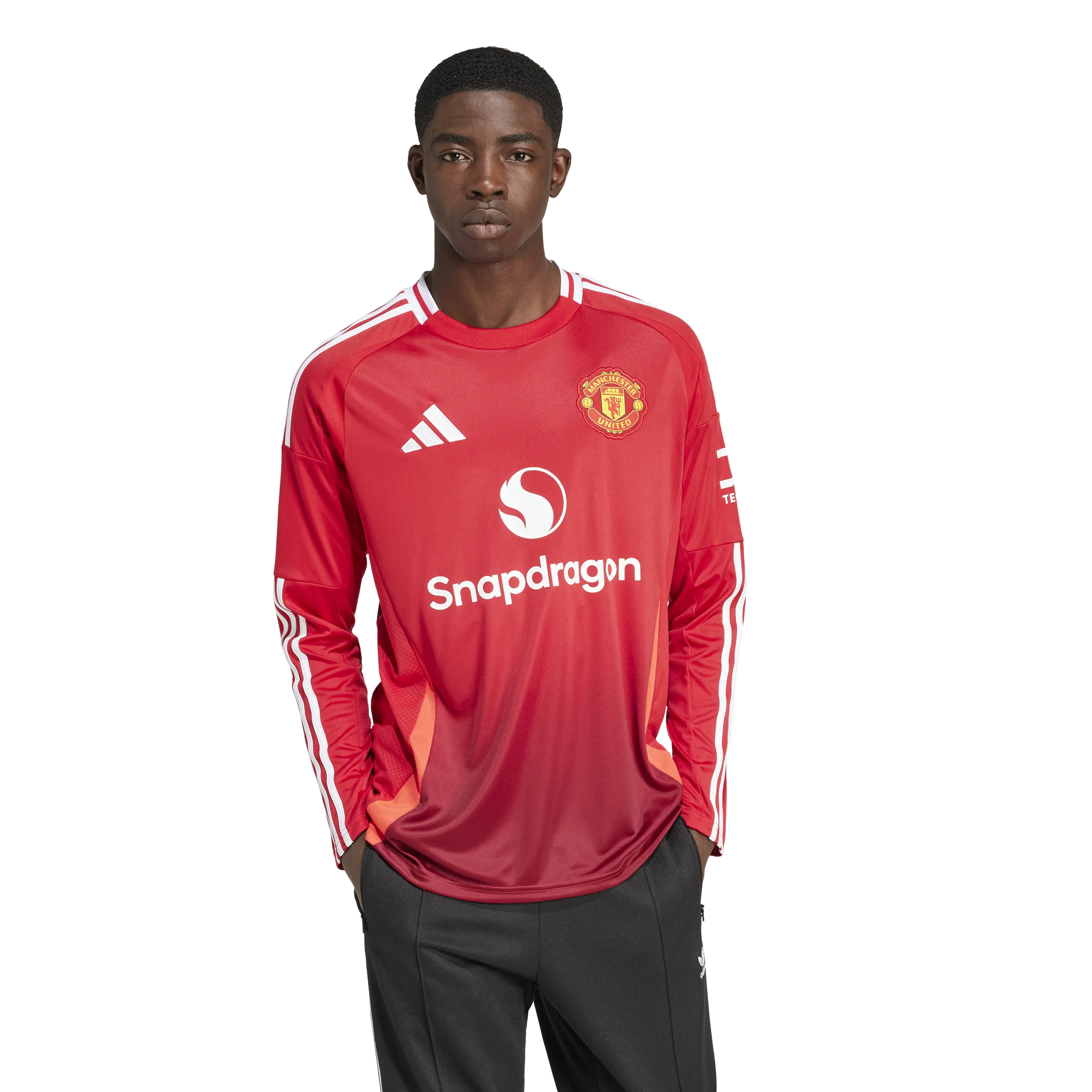 Adidas Manchester United 2024/25 Long-Sleeve Home Jersey