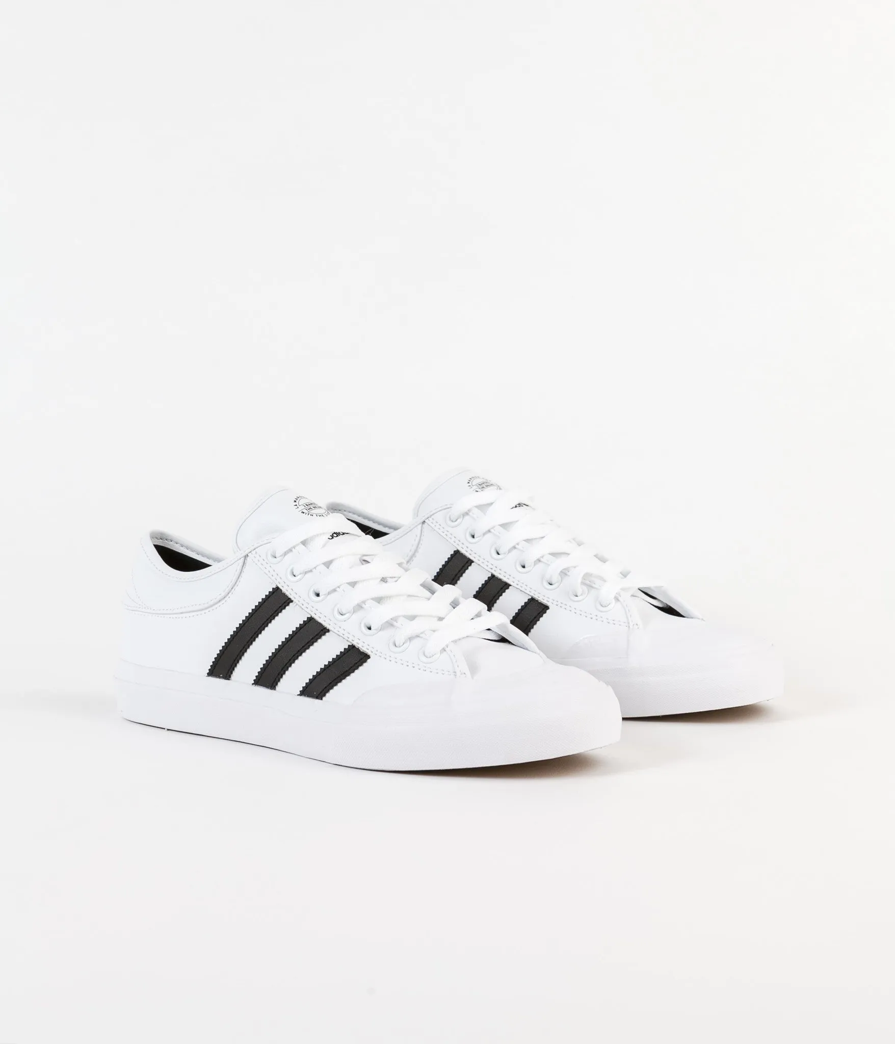 Adidas Matchcourt Adv Shoes - White / Core Black / Gum4