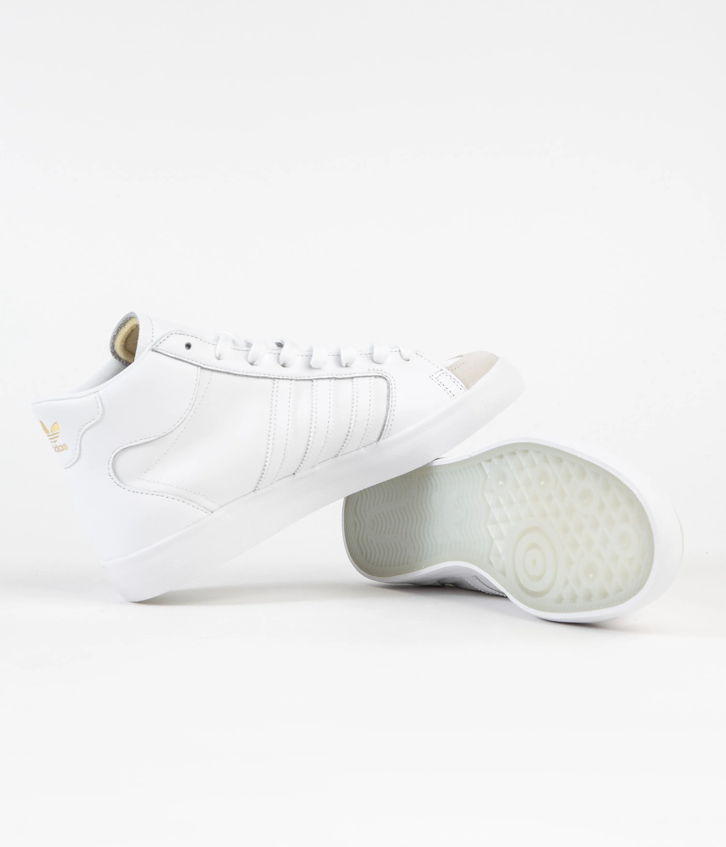 Adidas Superskate Adv Shoes - FTWR White / FTWR White / Gold Metallic