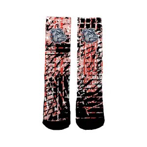 Ainsworth Bulldog Football Signal Socks