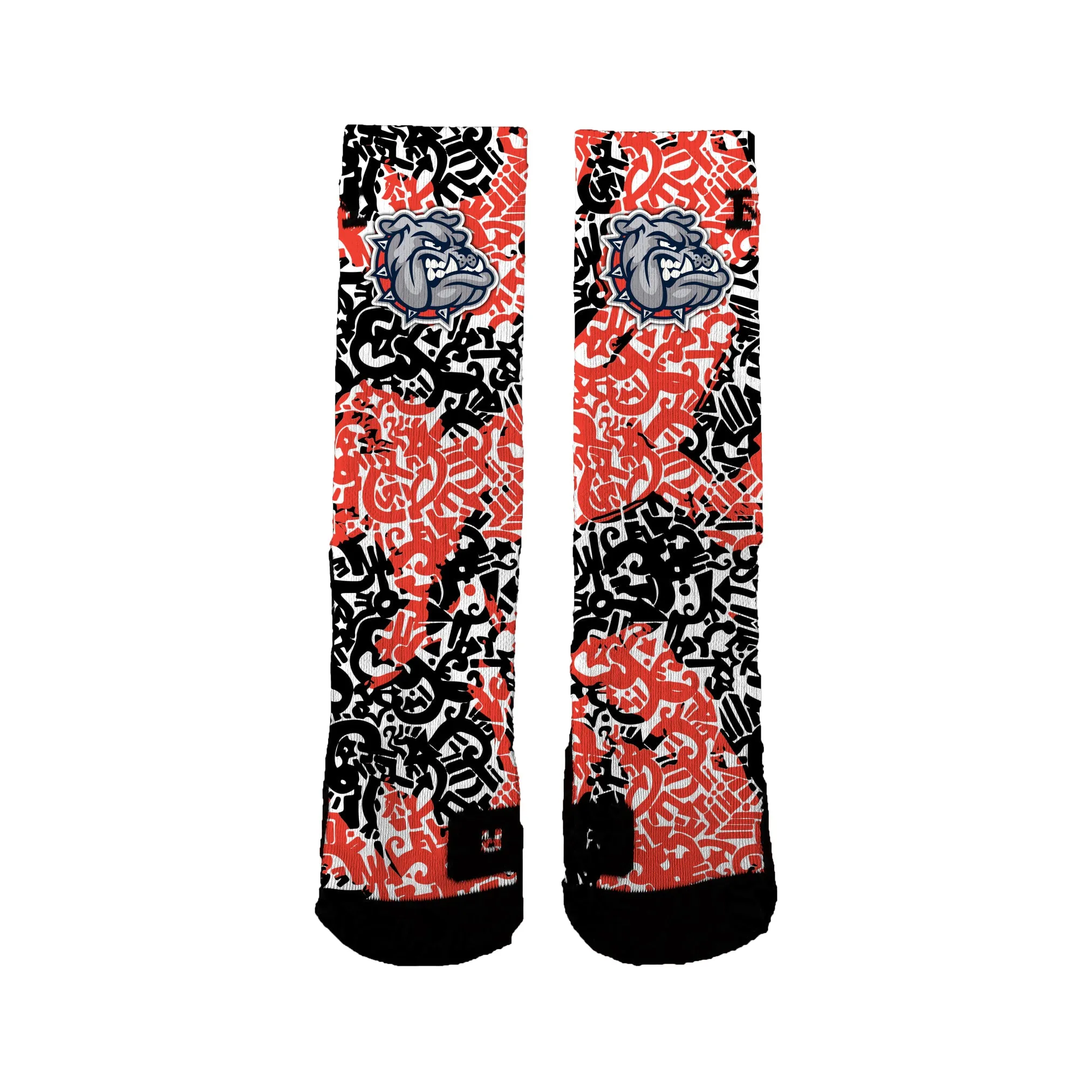 Ainsworth Bulldog Football Tiki Socks