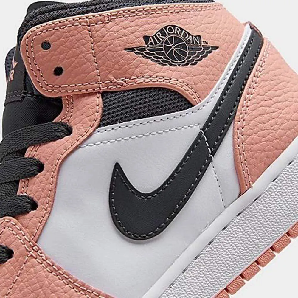 Air Jordan 1 Mid GS 'Pink Quartz'