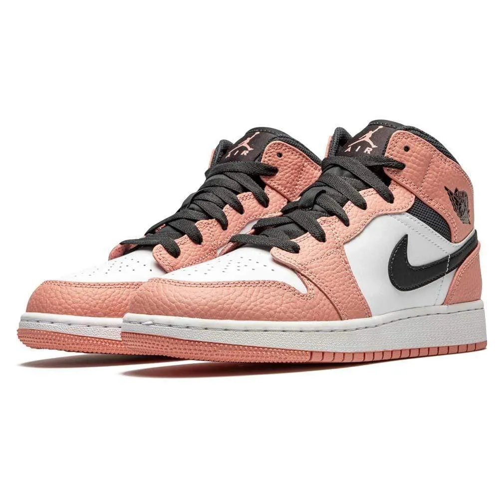 Air Jordan 1 Mid GS 'Pink Quartz'