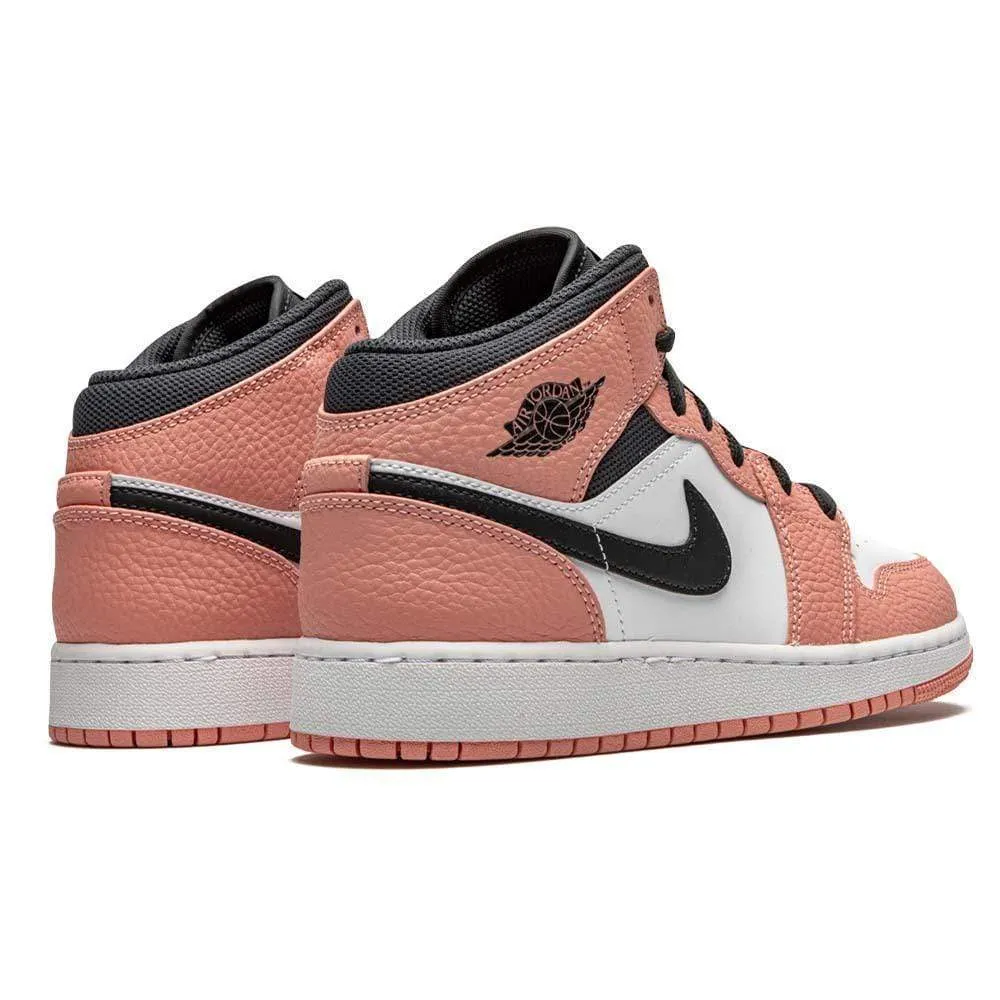 Air Jordan 1 Mid GS 'Pink Quartz'