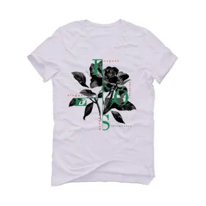 Air Jordan 1 Retro High OG 'Lucky 2020 White T-Shirt (Roses)