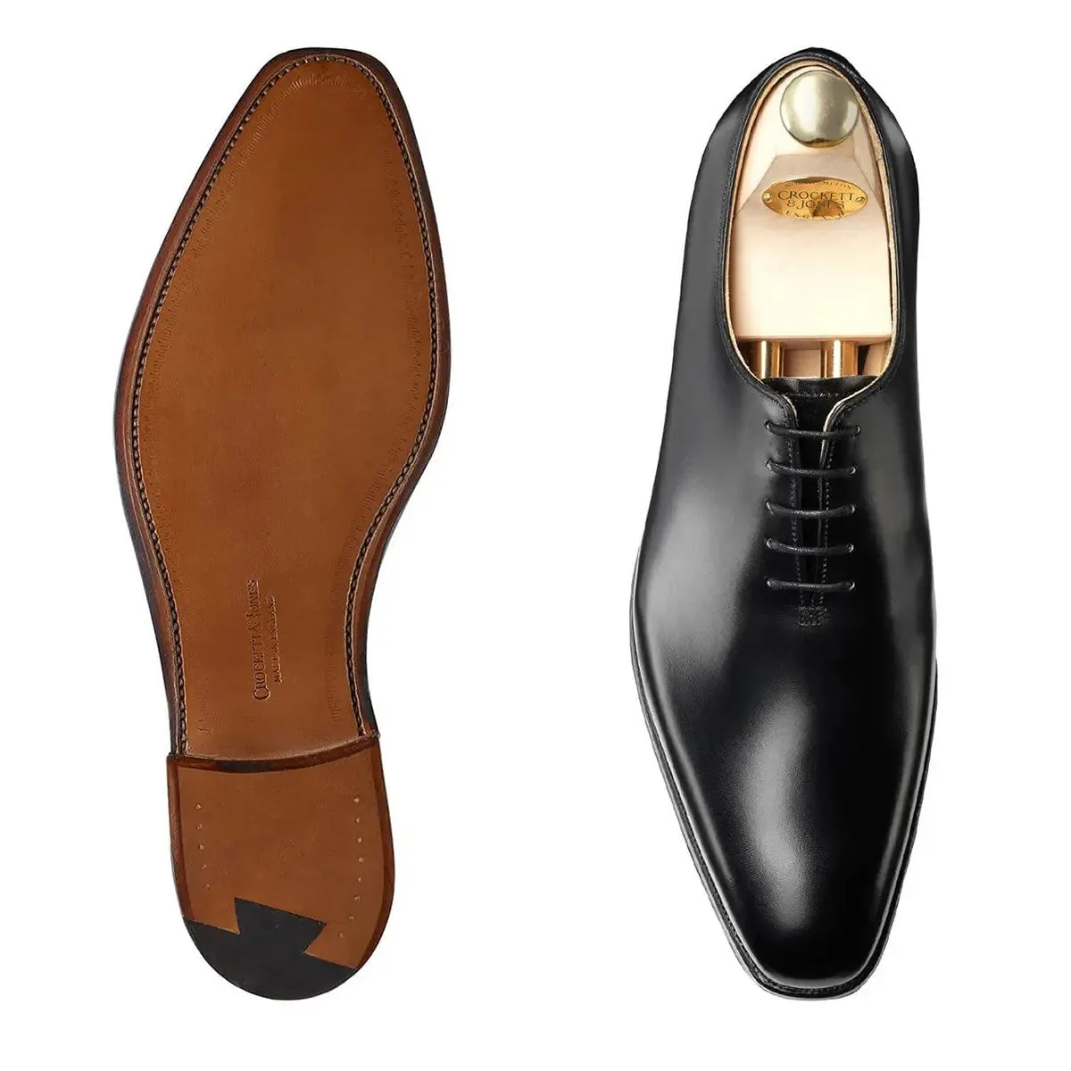 Alex Black Calf Leather Oxford Shoes