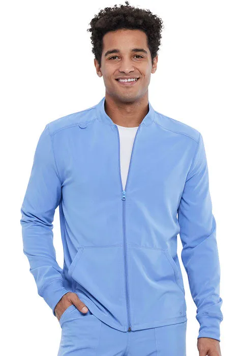 Allura by Cherokee Men's Zip Front Scrub Jacket CKA387