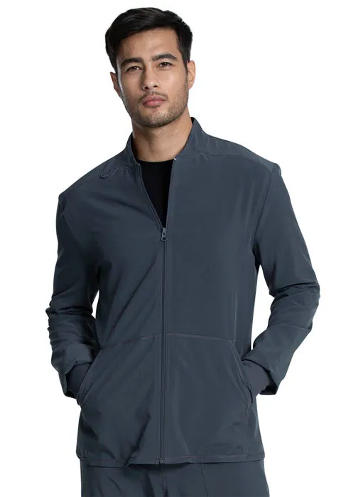 Allura by Cherokee Men's Zip Front Scrub Jacket CKA387