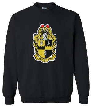 Alpha Chenille Crest Crewneck