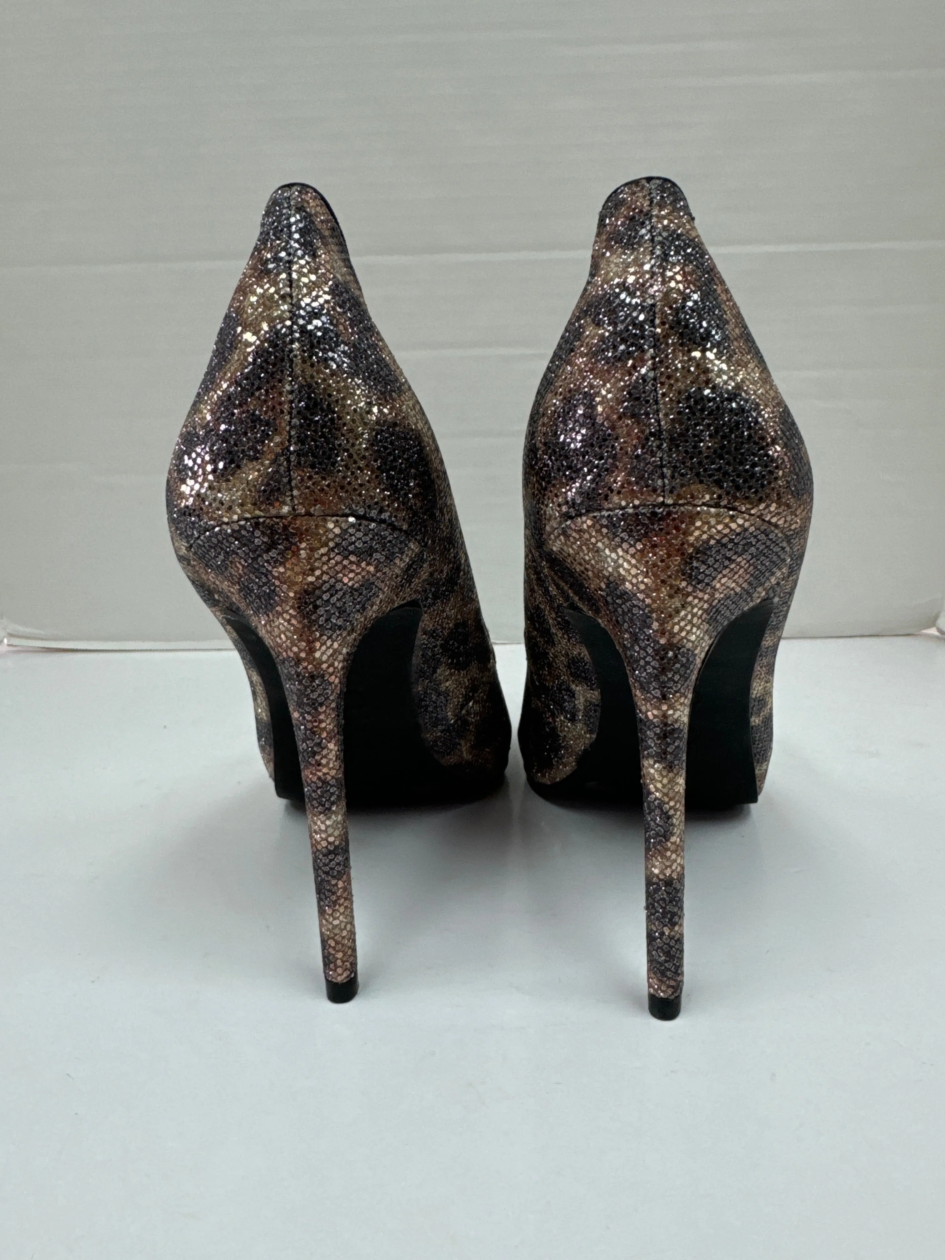 Animal Print Shoes Heels Stiletto Jessica Simpson, Size 10