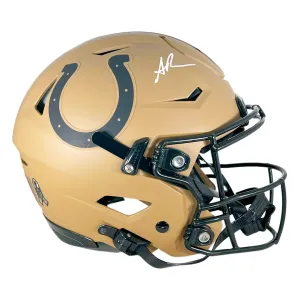 Anthony Richardson Signed Indianapolis Colts 2023 Salute to Service SpeedFlex Authentic Full-Size Football Helmet (JSA)