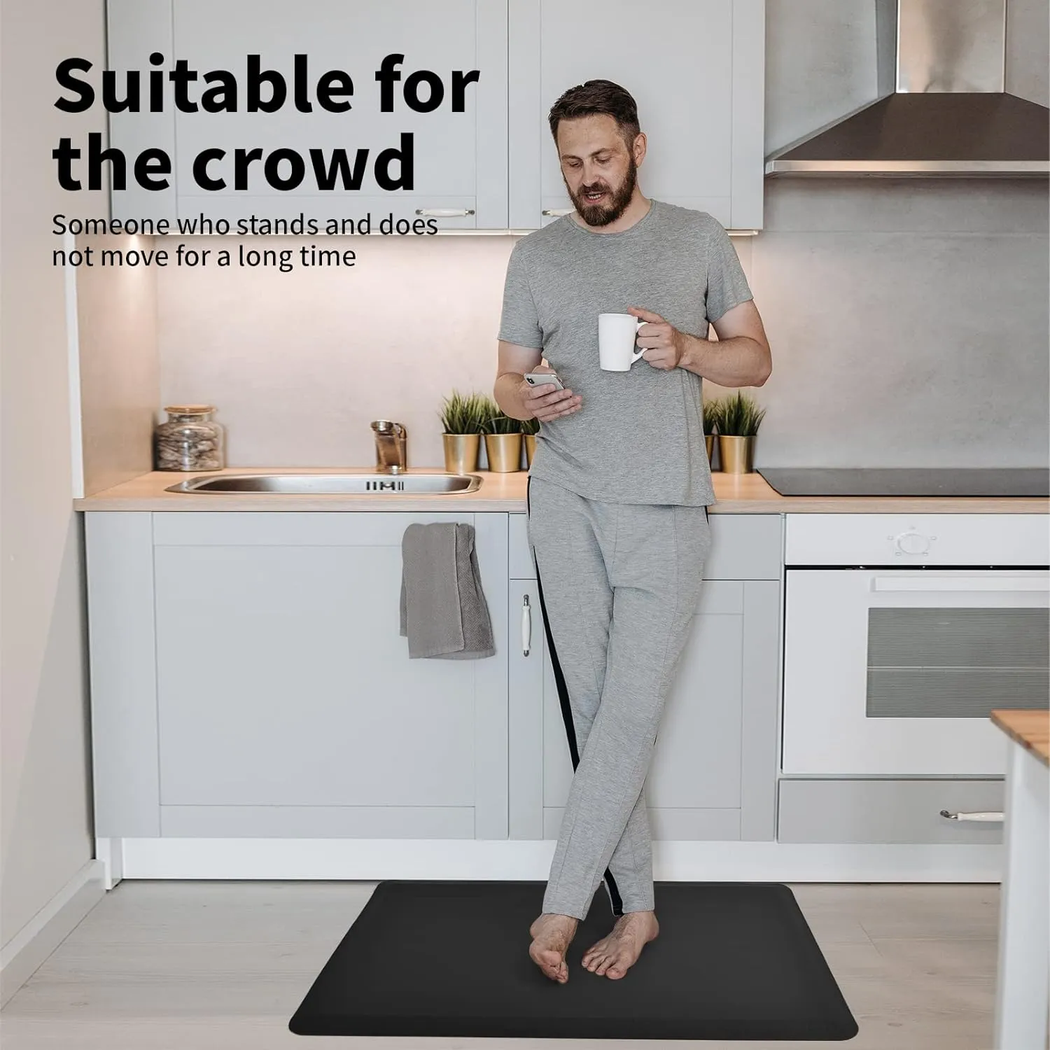 Anti-Fatigue Floor Mat for Kitchen and Office - 44_120cm