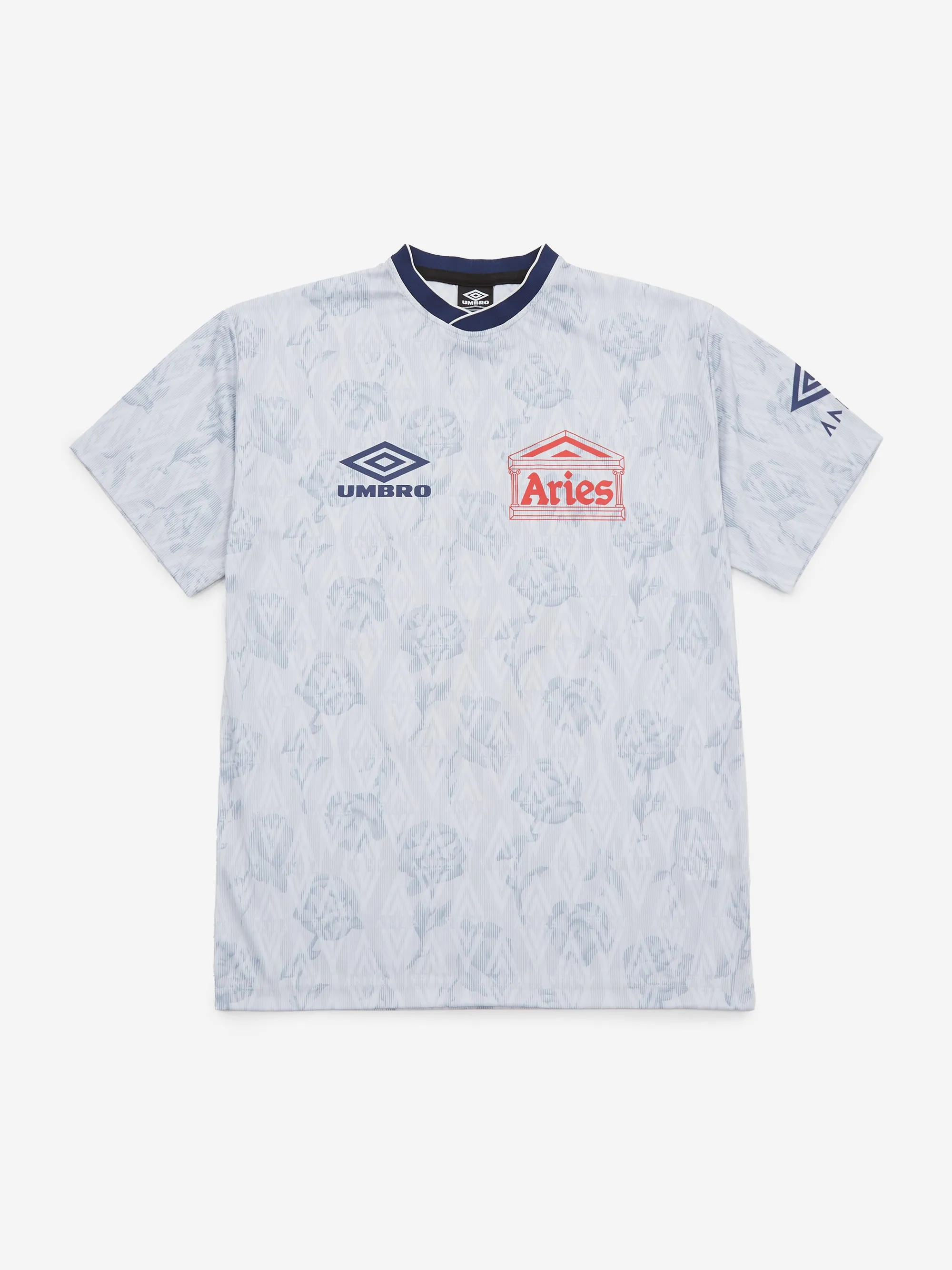 Aries x Umbro White Roses SS Football Jersey W - White