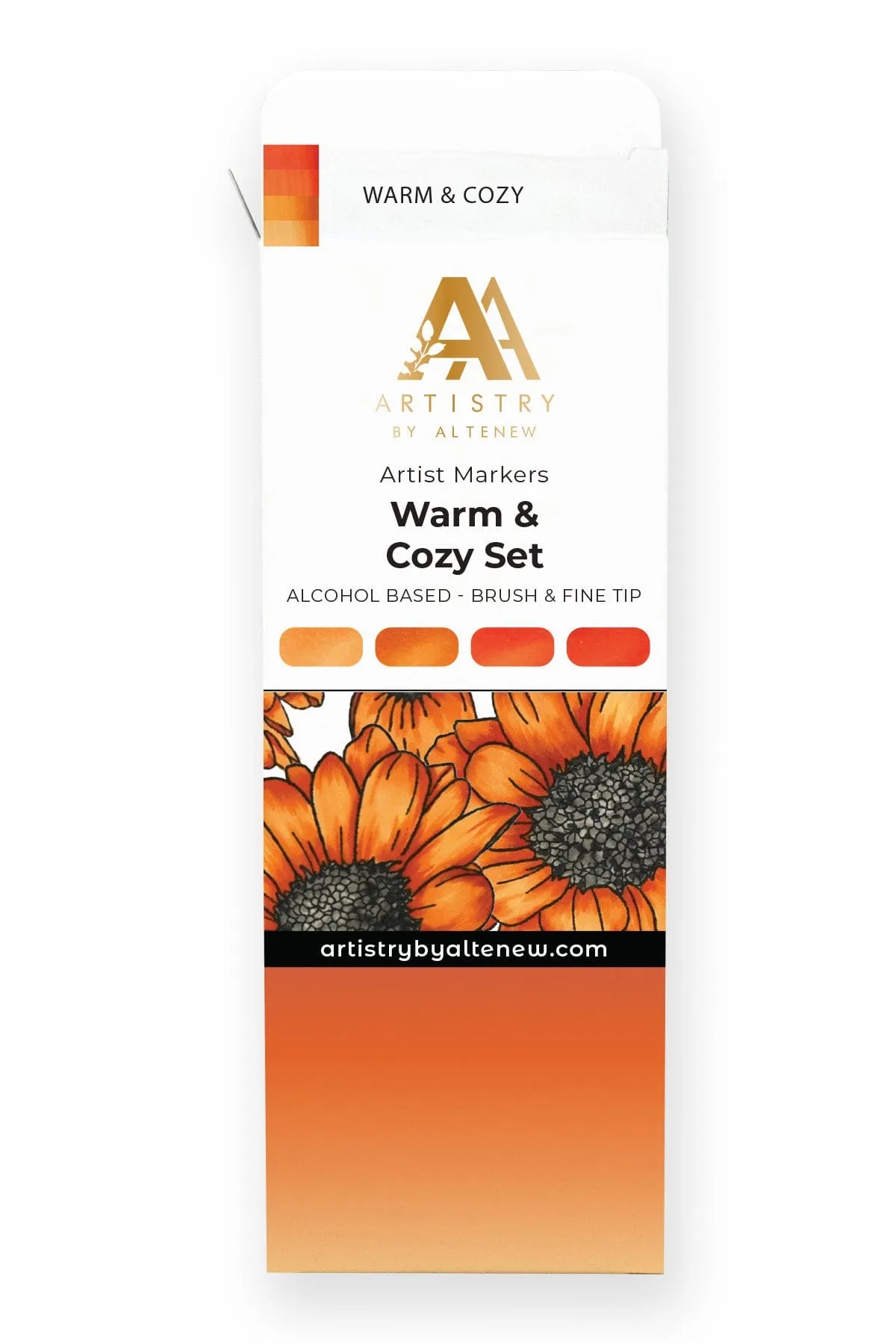 Artist Markers Warm & Cozy Set