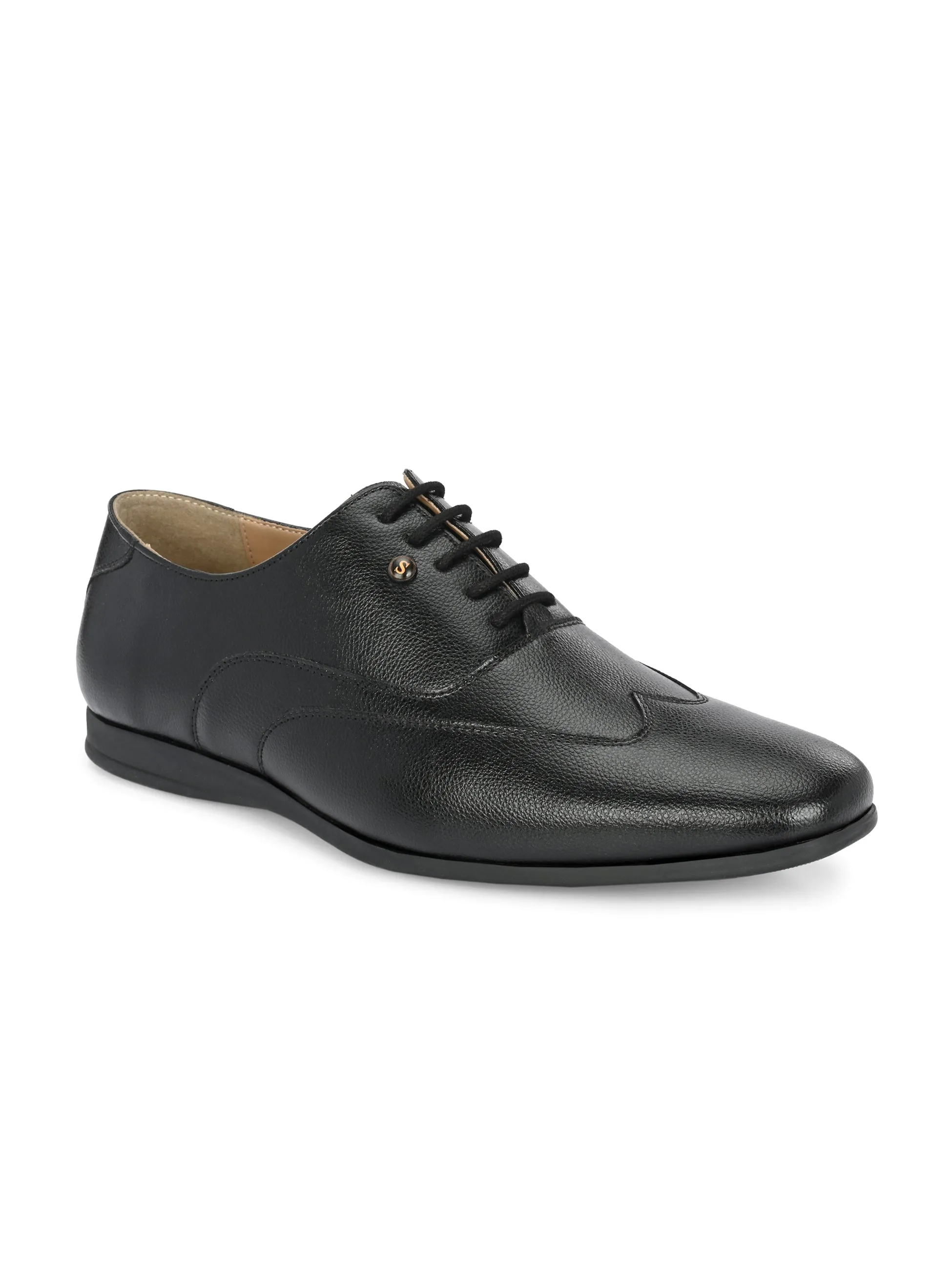 Barbados Black Oxford Shoes