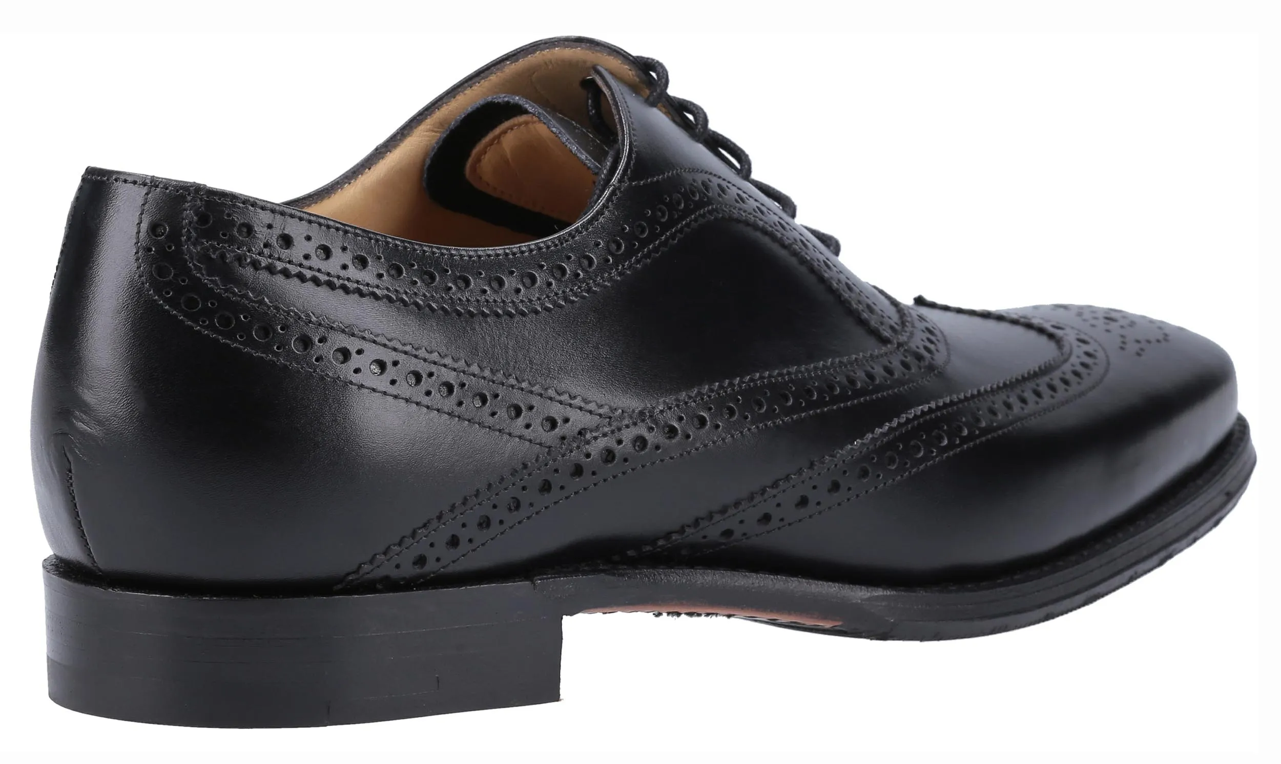 Barker Turing 4502 Mens Lace Up Brogue Dress Shoe