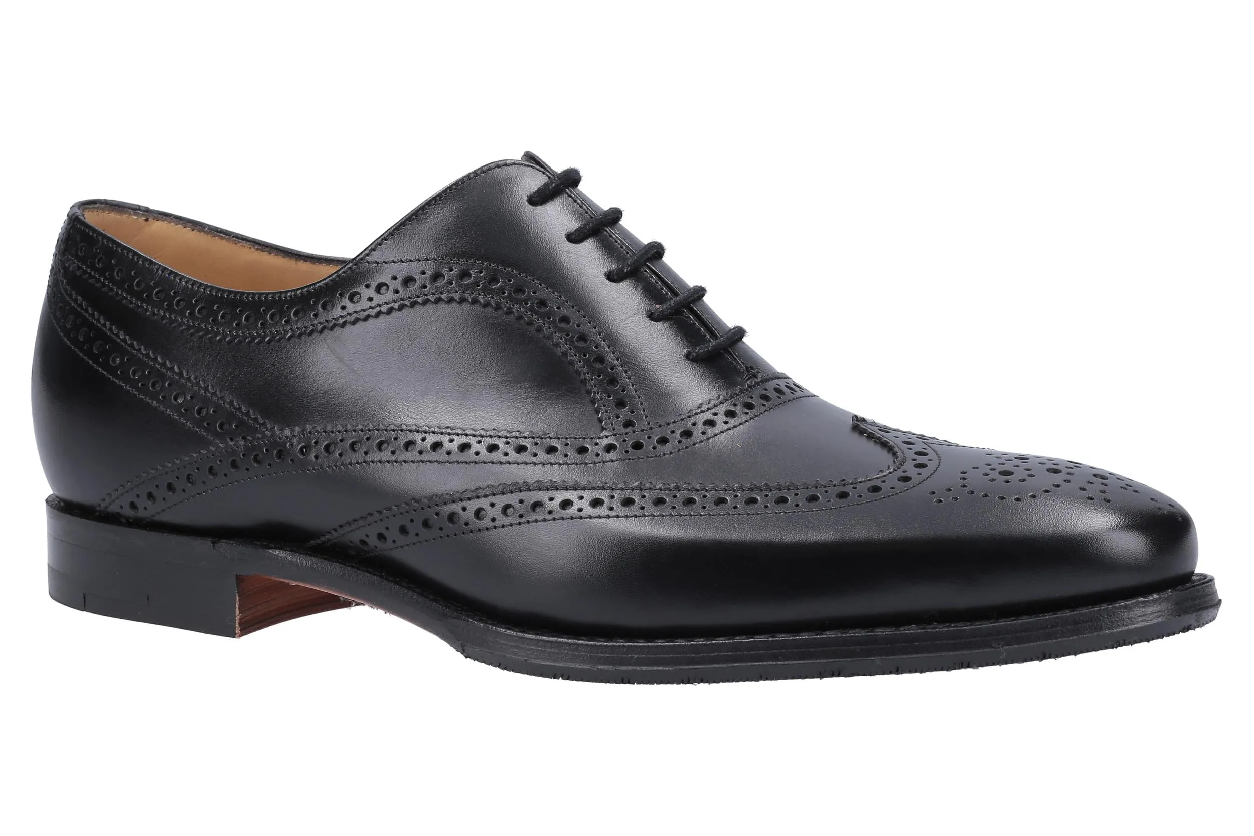 Barker Turing 4502 Mens Lace Up Brogue Dress Shoe