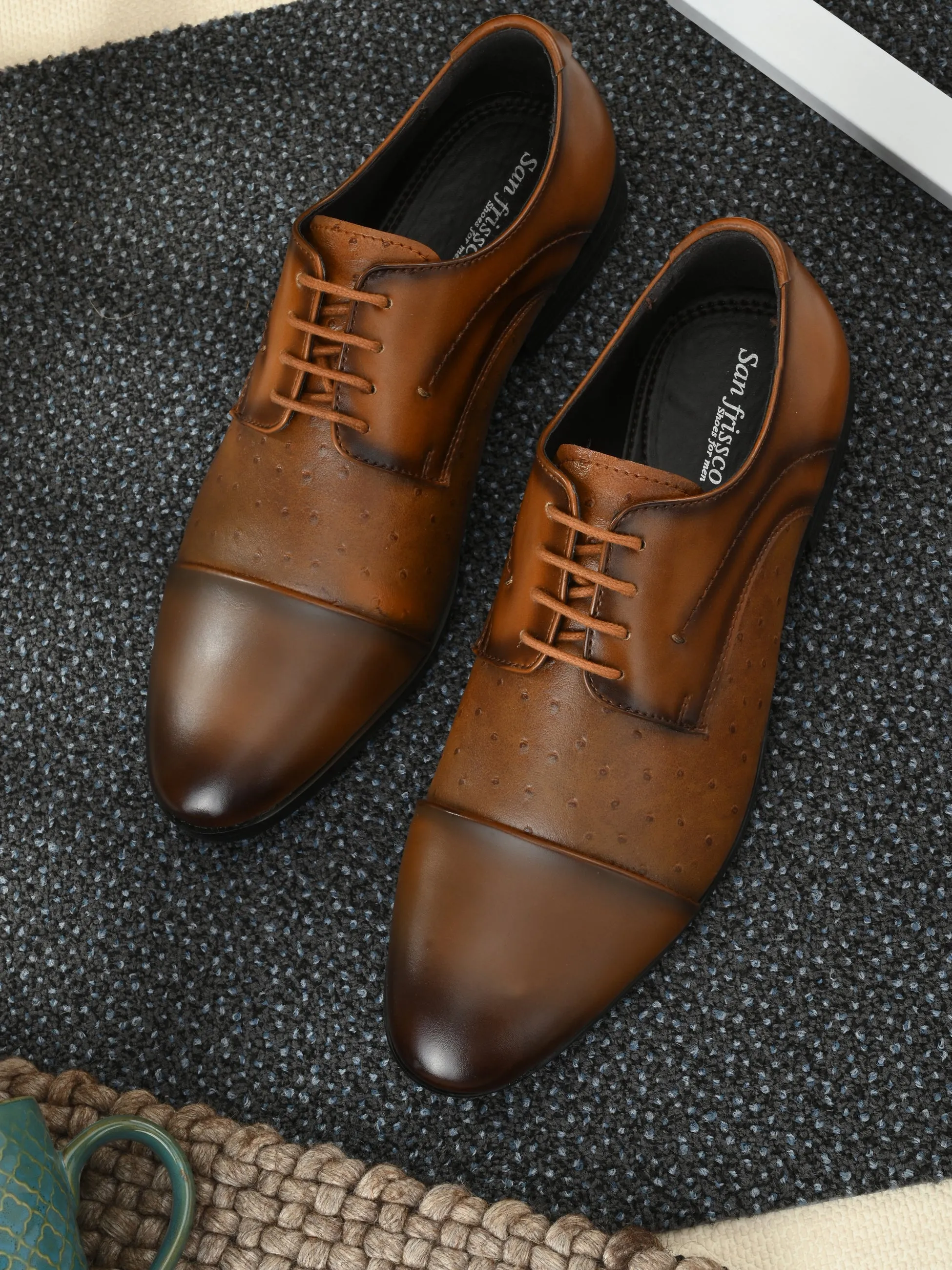 Beacon Tan Oxford Shoes