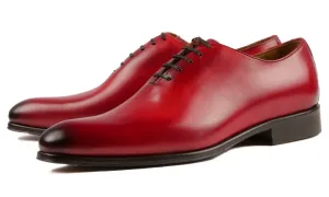 Benson Wholecut Oxford Scarlet Red