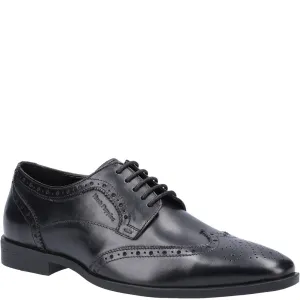 Black Elliot Brogue Shoes