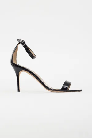 Black Patent Leather Chaos Sandal