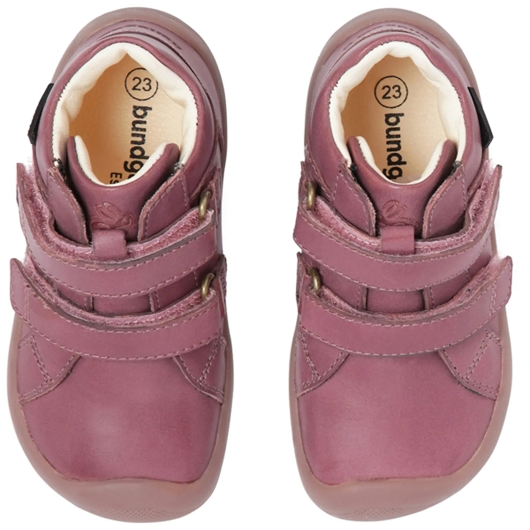 Bundgaard The Walk Velcro Tex Shoes Dark Rose