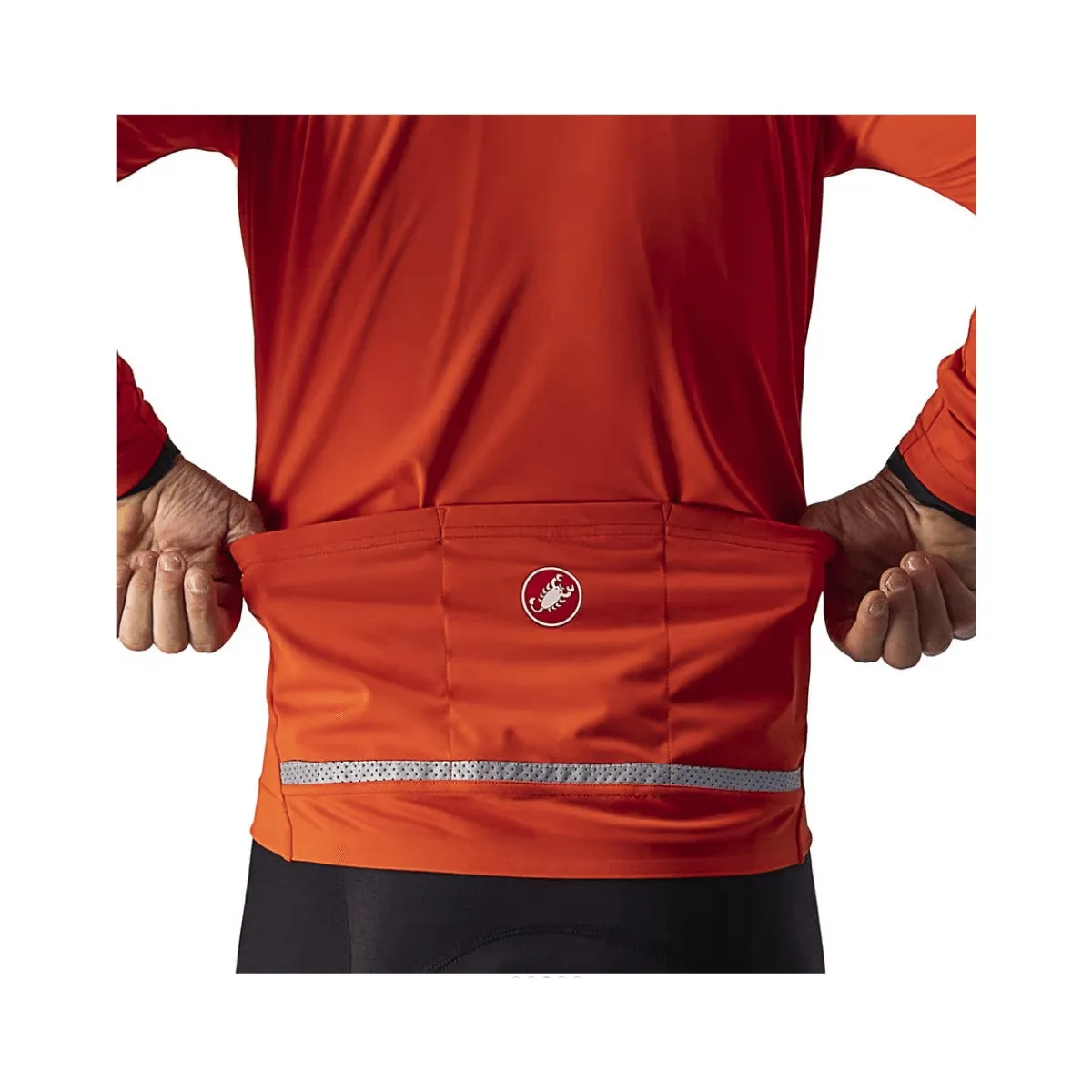 Castelli Go Jacket Red