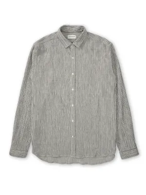 Clerkenwell Tab Shirt Gorwell Navy/White