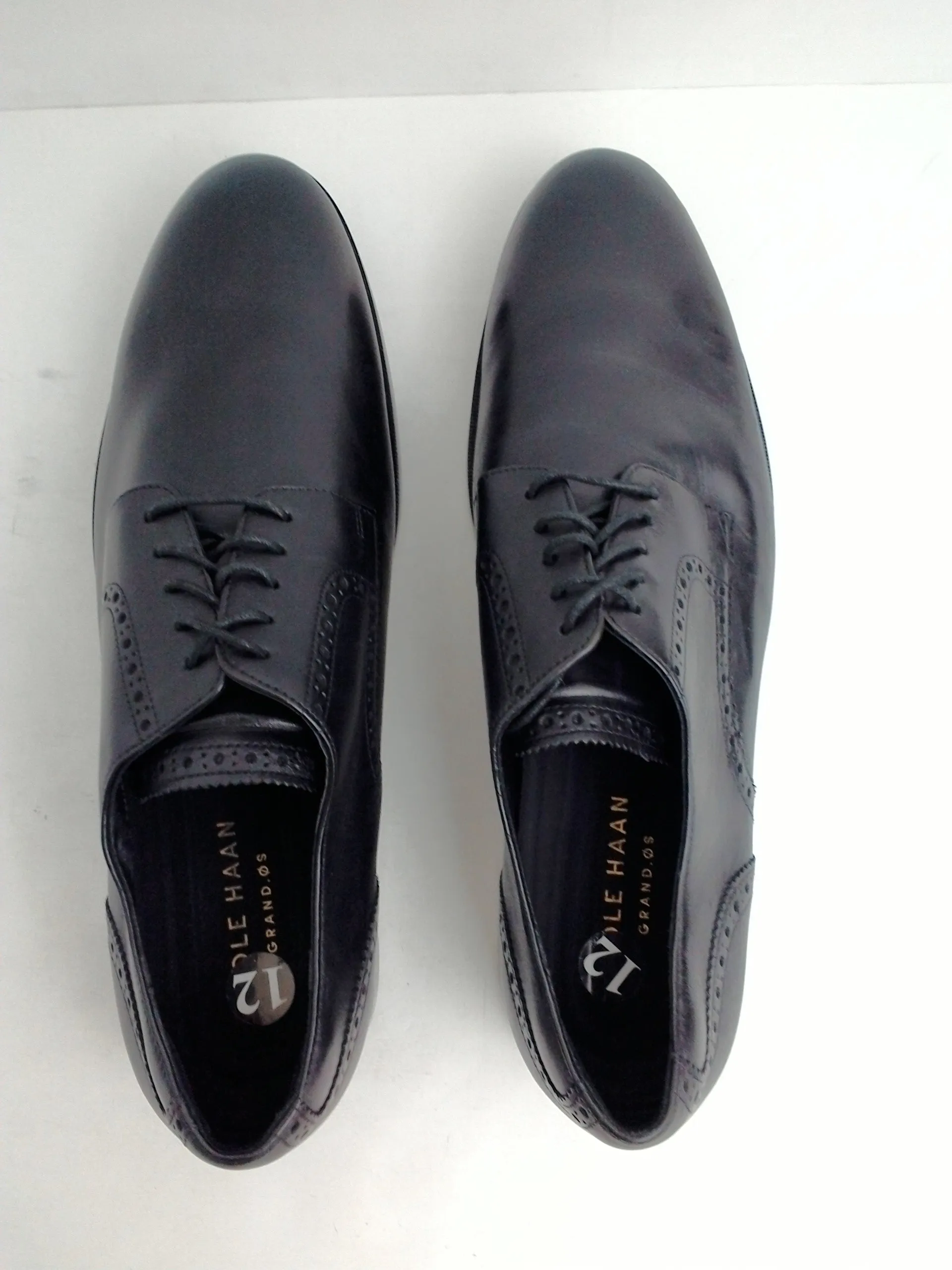 Cole Haan Men's Black Leather Oxford Size 12M