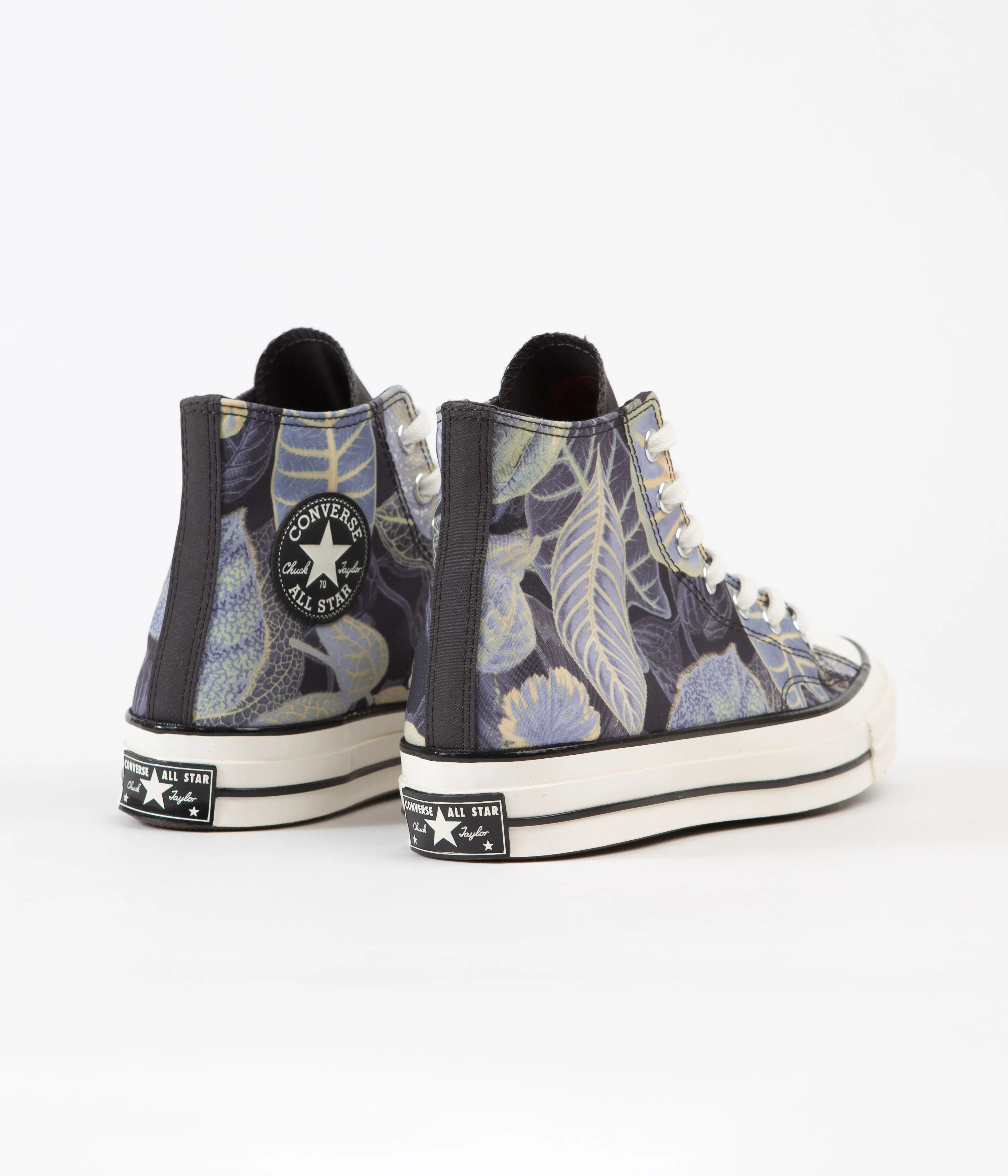 Converse CTAS 70's Hi Tropical Leaf Print Shoes - Storm Wind / Egret / Black