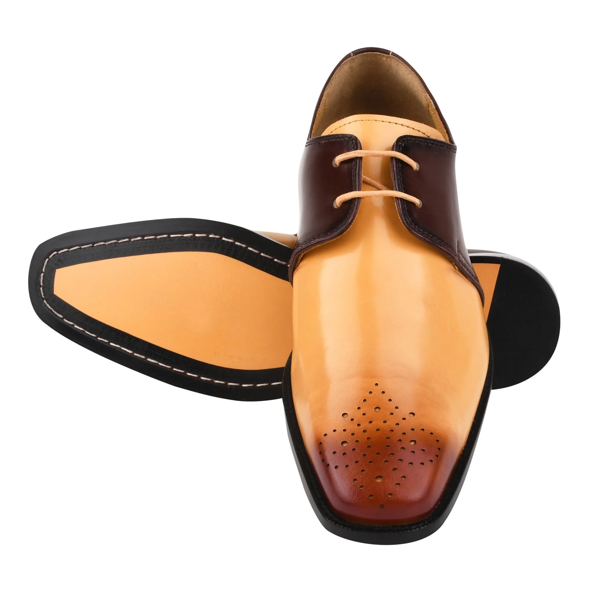 DANIEL Genuine Leather Oxford Dress Shoes for Men