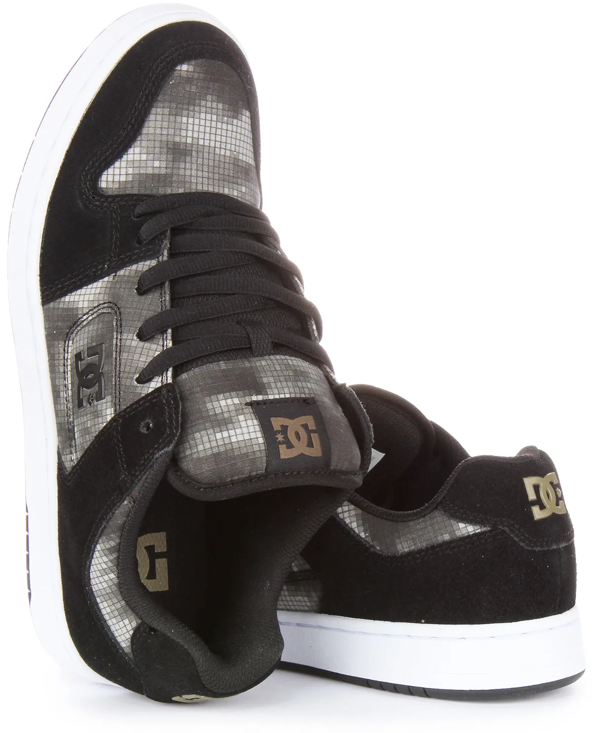 Dc Shoes Manteca 4 In Black Grey