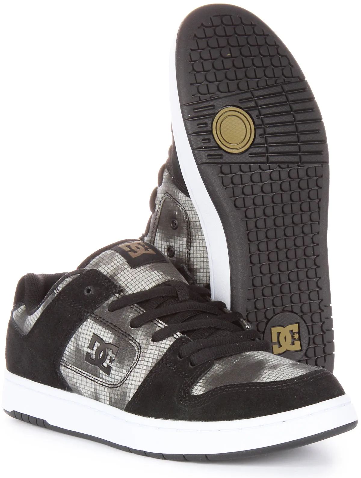 Dc Shoes Manteca 4 In Black Grey