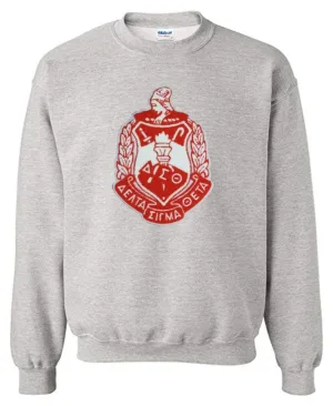 Delta Chenille Crest Crewneck