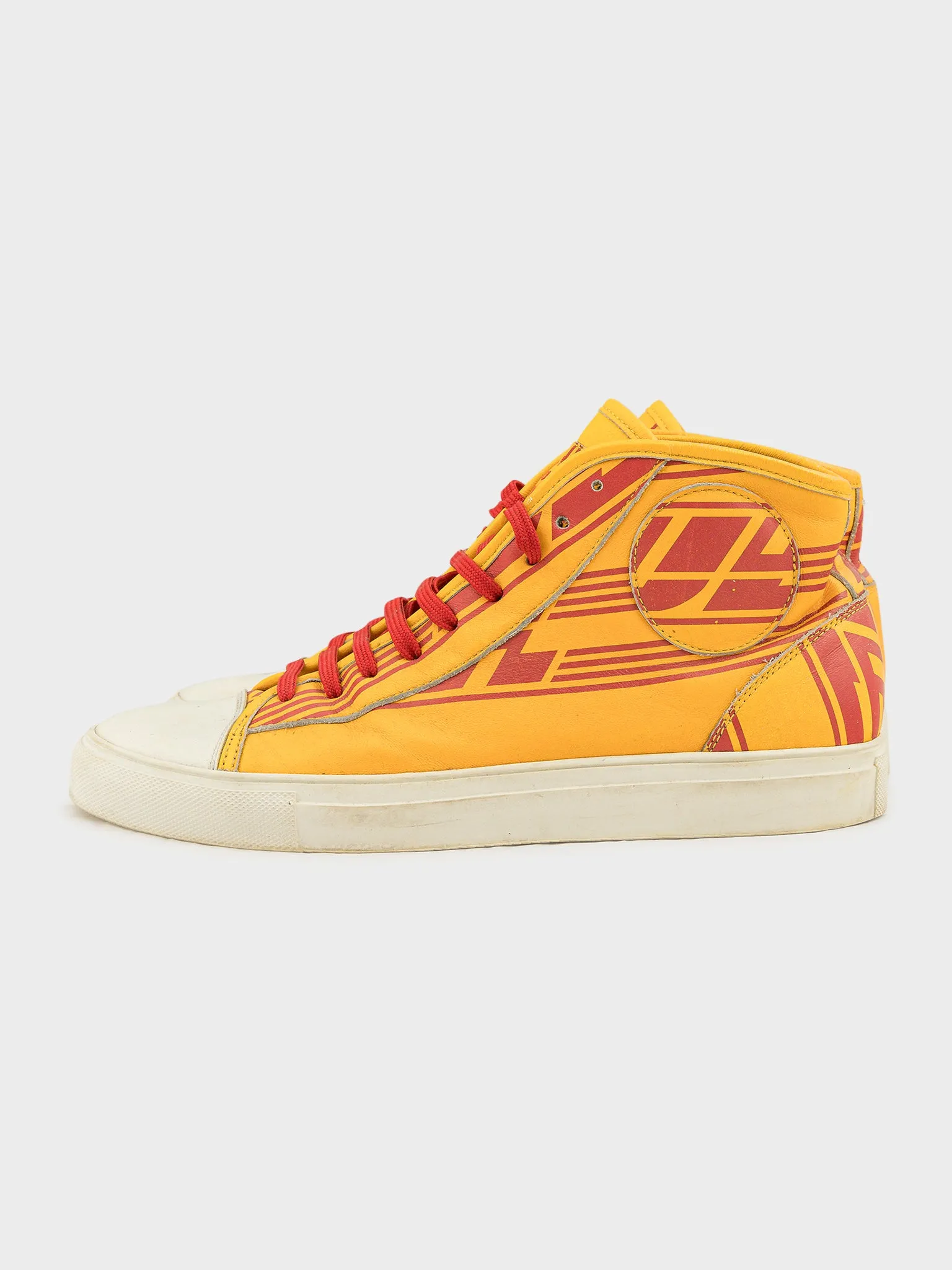 DHL Hi-Top Sneakers