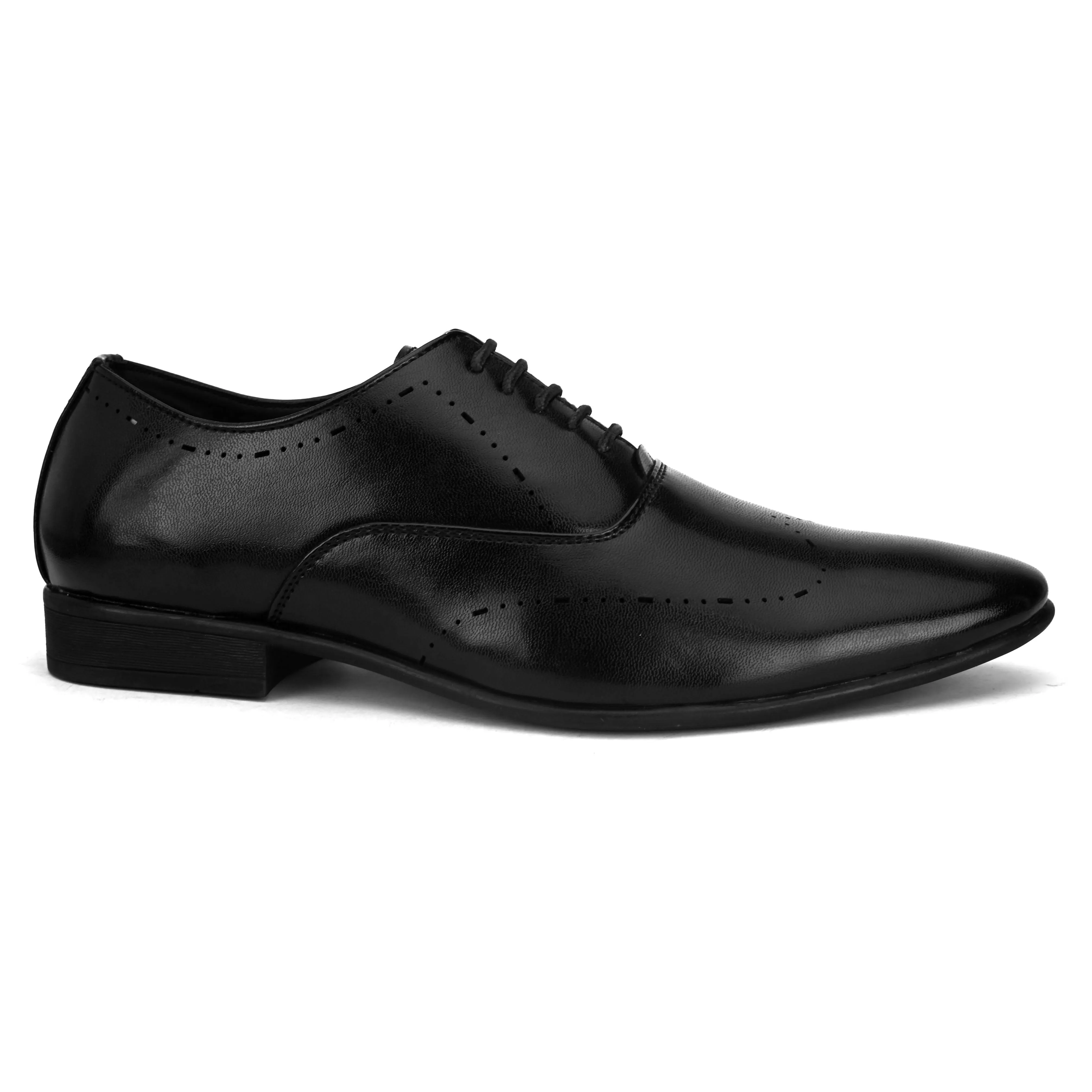 Diem Black Formal Oxford shoes