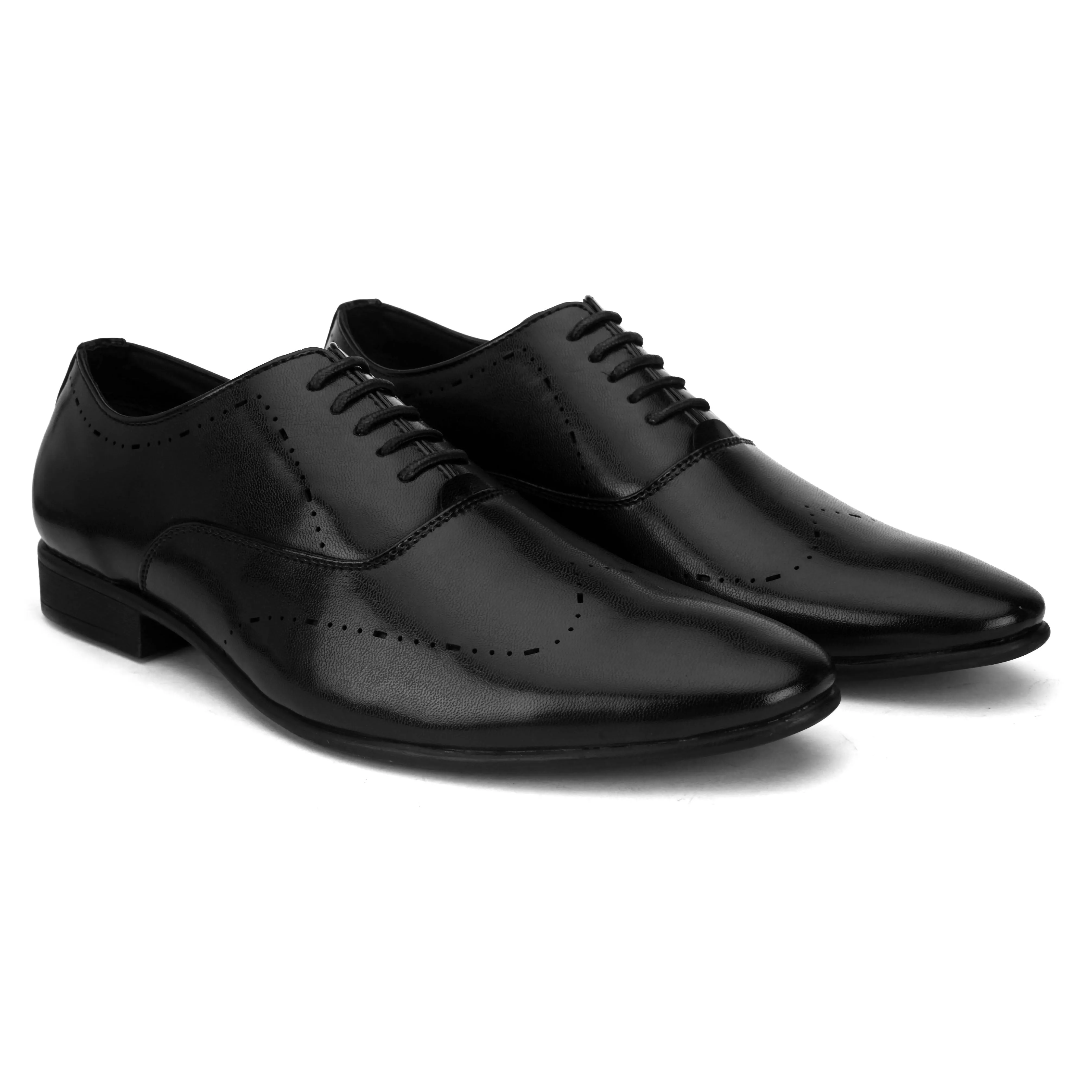 Diem Black Formal Oxford shoes