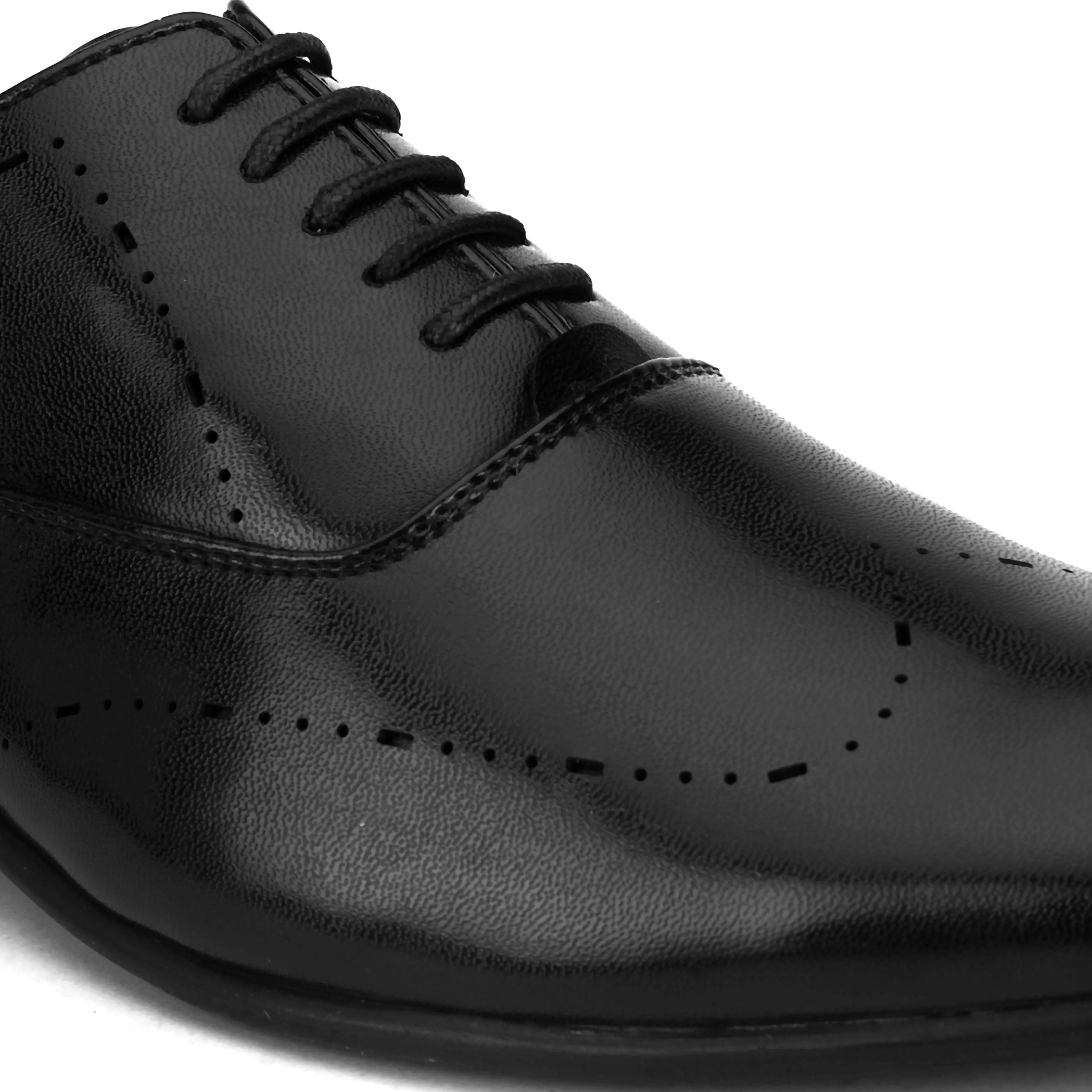 Diem Black Formal Oxford shoes