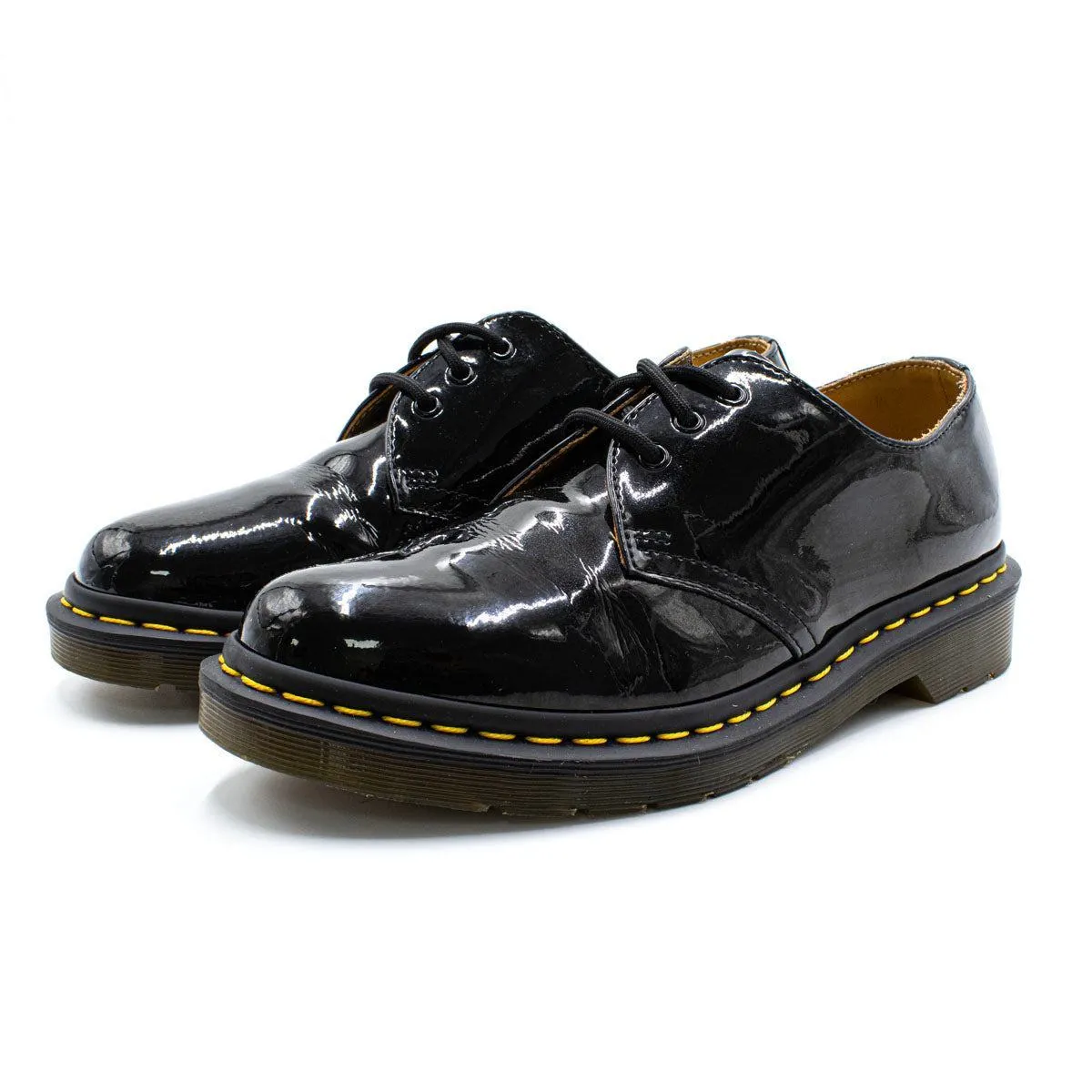 Dr. Martens Lace Ups Leather Black Colour For Women