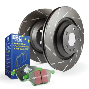 EBC Brakes S2KF1092 S2 Kits Greenstuff 2000 and USR Rotors